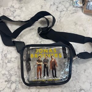 Jonas brothers VIP clear bag the tour 2023